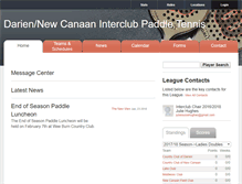 Tablet Screenshot of dncpaddle.tenniscores.com