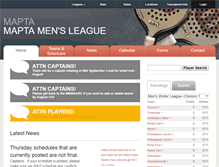 Tablet Screenshot of mapta.tenniscores.com
