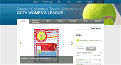 Desktop Screenshot of gcta.tenniscores.com
